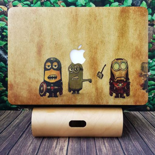 Case macbook hình Minions đang yêu