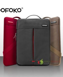 Túi xách dọc Pofoko cho Macbook 13 inch có 3 màu đen, đỏ, xám.