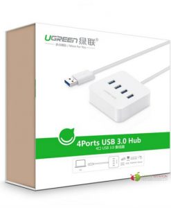 Bộ chia 4 cổng USB 3.0 Ugreen chính hãng