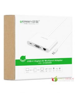 Cáp USB-C to VGA + LAN + USB/USB-C