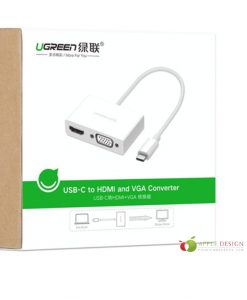 Cáp chuyển USB type C to HDMI/VGA 4Kx2K