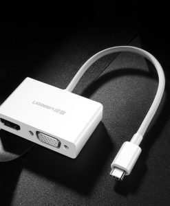 Cáp chuyển USB type C to HDMI/VGA 4Kx2K