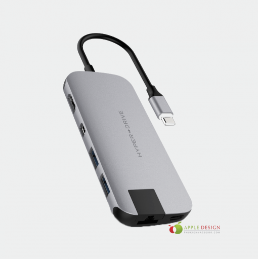 Cổng chuyển Hyperdrive SLIM 8 in 1 USB-C Hub