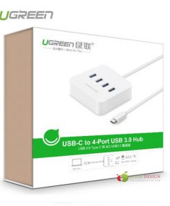 Hub 4 Cổng USB-C 3.0 Ugreen cho Macbook