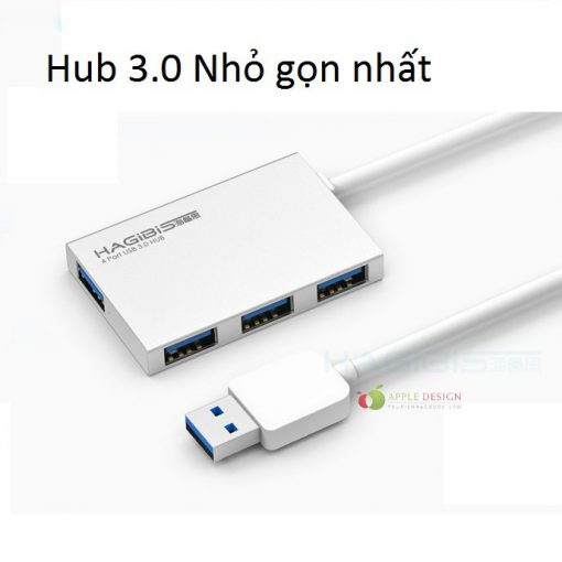 Hub chia 4 cổng 3.0 chính hãng Hagibis có dây