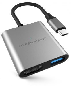 Cổng chuyển đổi HyperDrive 4K HDMI 3-in-1 USB-C Hub cho Macbook