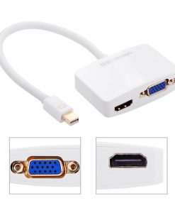 Cáp Mini Displayport to VGA+HDMI Adapter Ugreen cho Macbook